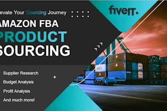 professionally source profitable amazon fba private label products