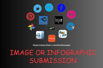 do image submission to 35 image or infographic sharing sites