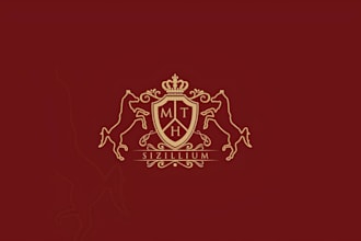 create family crest, heraldic logo or coat of arms