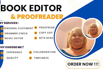 beta read proofread copy edit your handbook memoir novel children book