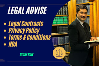 write legal contracts, nda, privacy policy, terms and conditions