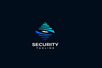 create amazing and stunning security logo or icon design