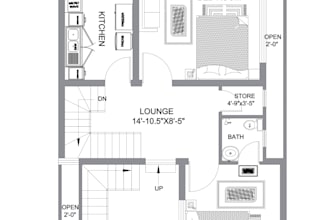 make the furniture layout of your home plan or office