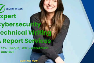 do technical writing on information and cyber security