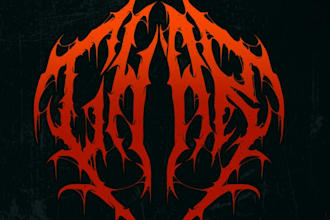 death metal, deathcore, metalcore, logo band merch