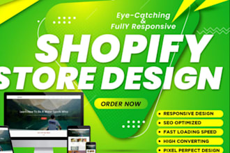 design an automated professional dropshipping shopify store