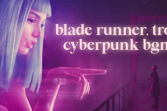 produce cyberpunk blade runner type bgm score and game music