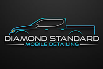design automotive car racing and auto detailing logo for you