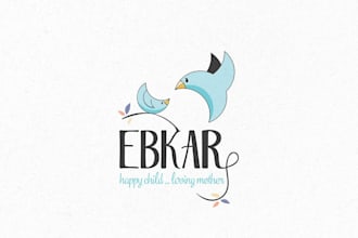 design modern youthful convey love tenderness logo
