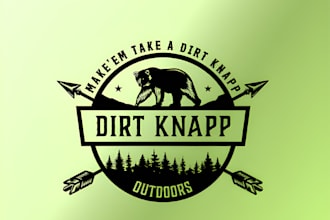 do vintage , retro , hipster badge , outdoor  logo design