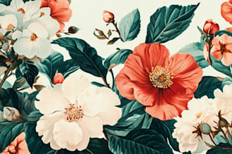 create a botanical watercolor illustration