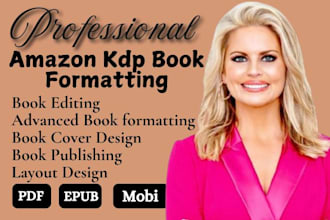 do amazon kdp book publishing non fiction ebook ghostwriter proofread formatting