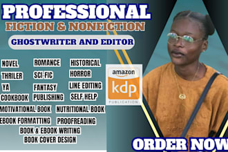 ghostwrite 50k words ebook fiction and nonfiction ghostwriter ghost book writer