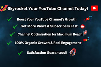 be your youtube seo expert to grow your channel fast