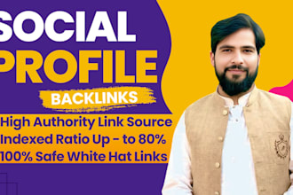 do profile backlinks for you with guaranteed indexing