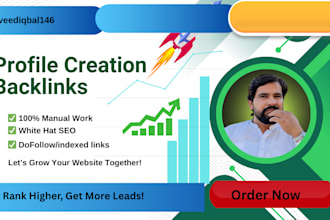do seo profile backlinks manually guaranteed indexing