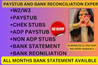 do profit and loss and bank reconciliation for you