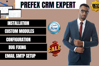 expertly install customize fix or bug fixing  your perfex CRM for you