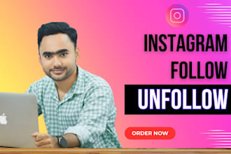 do fast instagram promotion by growth manually follow unfollow
