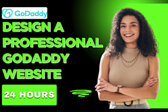 do godaddy website design, godaddy website redesign and professional website
