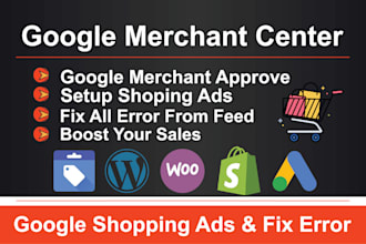 setup google merchant center and shopping ads campaign
