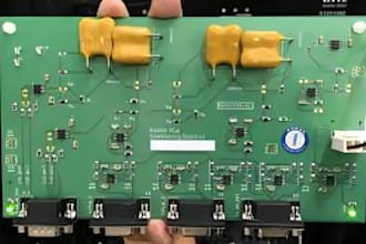 design small pcb printed circuit board, create pcb schematic, fabrication gerber