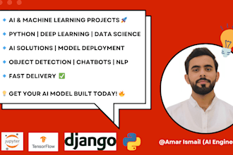 develop ai, machine learning, and deep learning projects using python
