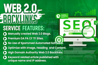 provide contextual web 2 0  backlink for google rank