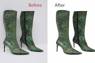 do background removal, cutout and clipping path by photoshop