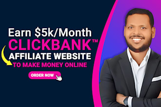 create clickbank affiliate website