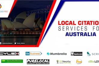 top 350 australia local citations and australian business listings for local SEO