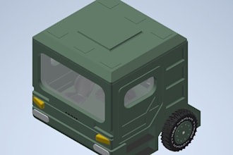 create any autodesk inventor, solidworks, or autocad design you need