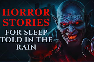 create horror creepy video and scary stories for youtube