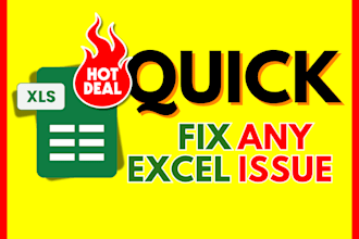 fix excel issue, dedupe, format, clean your excel data