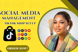 be your social media marketing manager and content creator tiktok ig fb