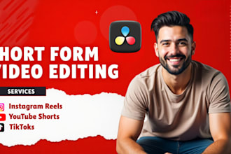instagram reels, tiktok videos, and youtube shorts editing