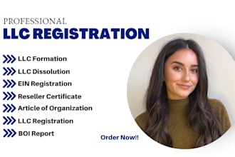 do llc registration, dissolve us llc, get ein, close ein, boi report, itin