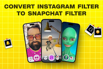 convert instagram filter to snapchat filter
