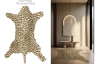 create new cushion, bedcover, carpet, rug designs for your room interior