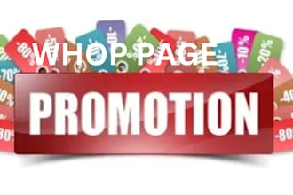 boost whop page and  discord server visibility with marketing strategies