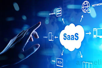 develop saas ai sales agent website, ai customer support website