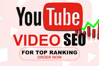 be your youtube channel manager and SEO expert