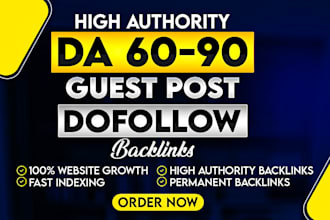 publish premium high da guest post with contextual dofollow SEO backlinks