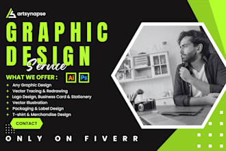 do best graphic design work, vector illustration, custom artwork and anything