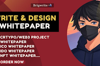 do white paper crypto, blockchain web3 project, nft whitepaper or whitepaper ico