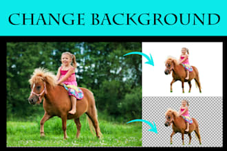 clipinng path and change images background
