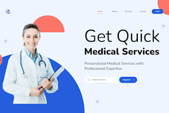 develop websites for dentists, medical doctors clinics, gyms and fitness