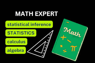 tutor math, statistical inference, college algebra, calculus and statistics