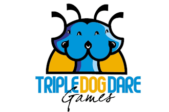 design triple dog dare games logo