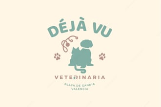 design unique veterinary clinic logo